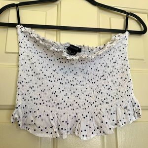 Forever 21 Smocked Tube Top
